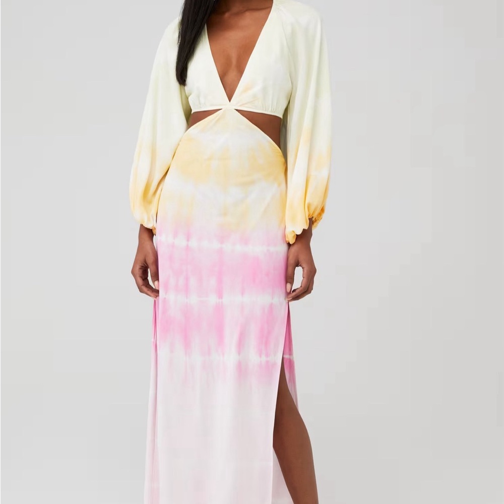 Tie-Dye Maxi Dress